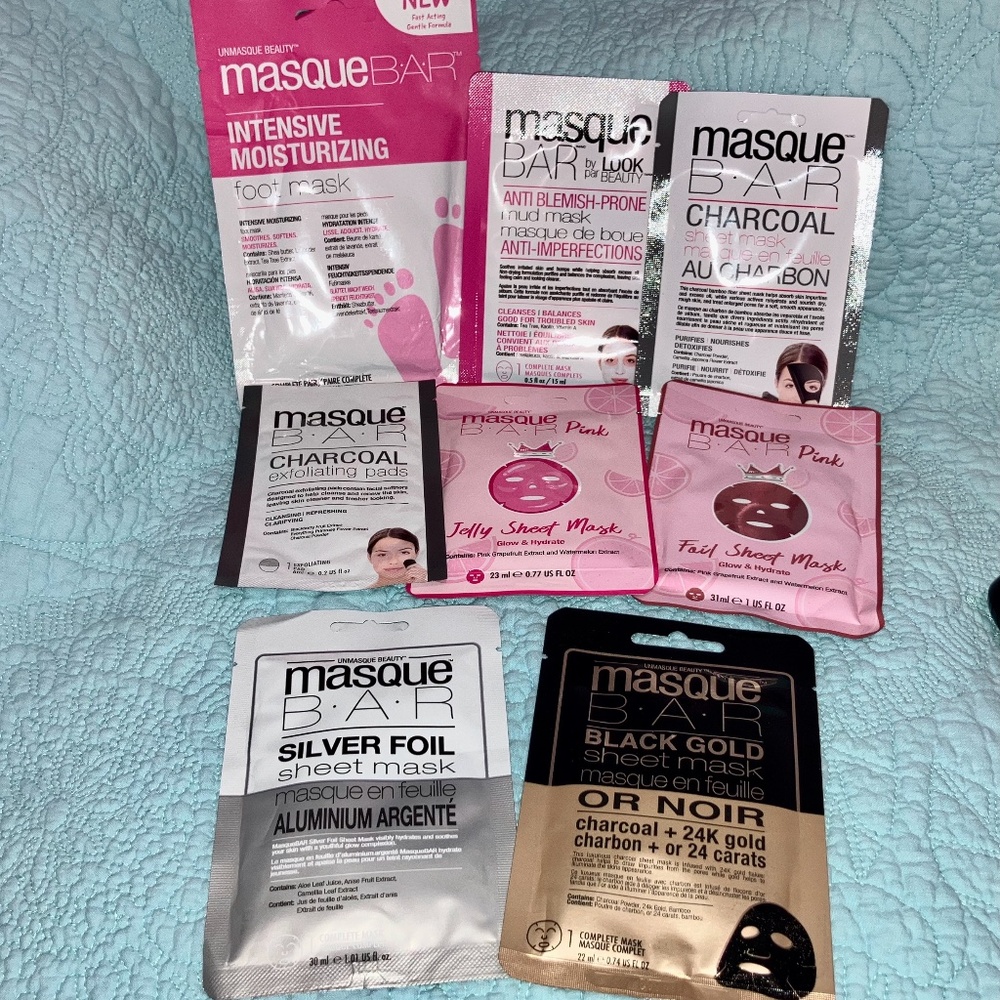 🎀 $10 masquebar Masque Bar (8) pc Mask & Pad Set Sealed